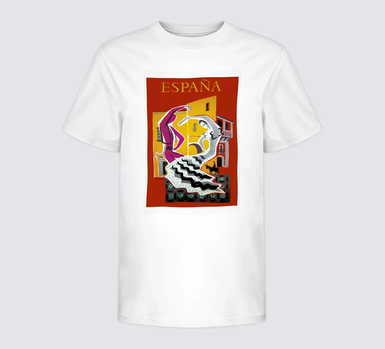 spain2 t-shirt bambini da Robert Livingston