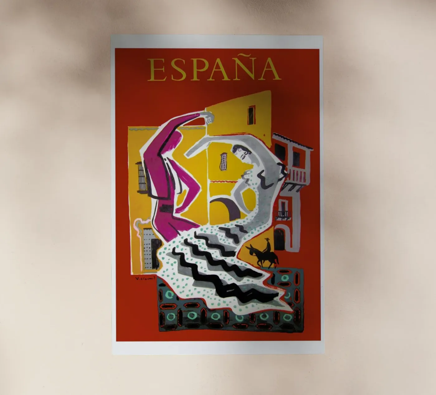 spain2 backlit folie van Robert Livingston