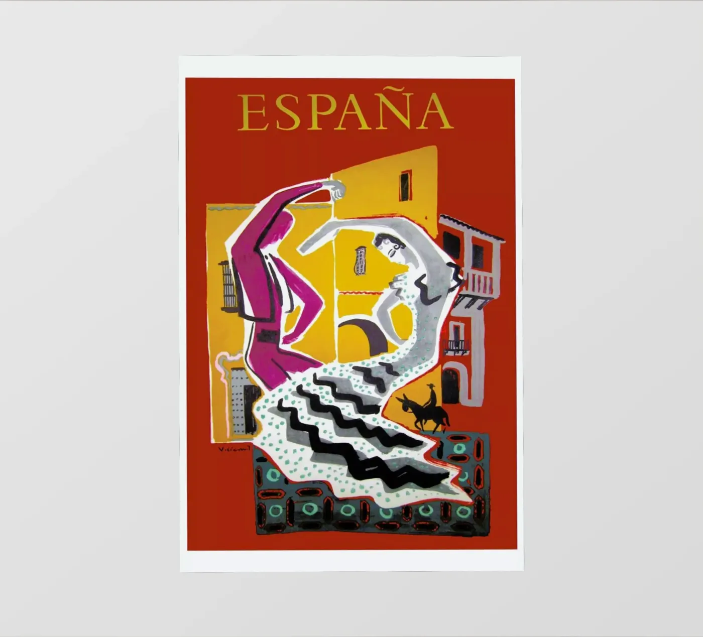 spain2 backlit folie van Robert Livingston