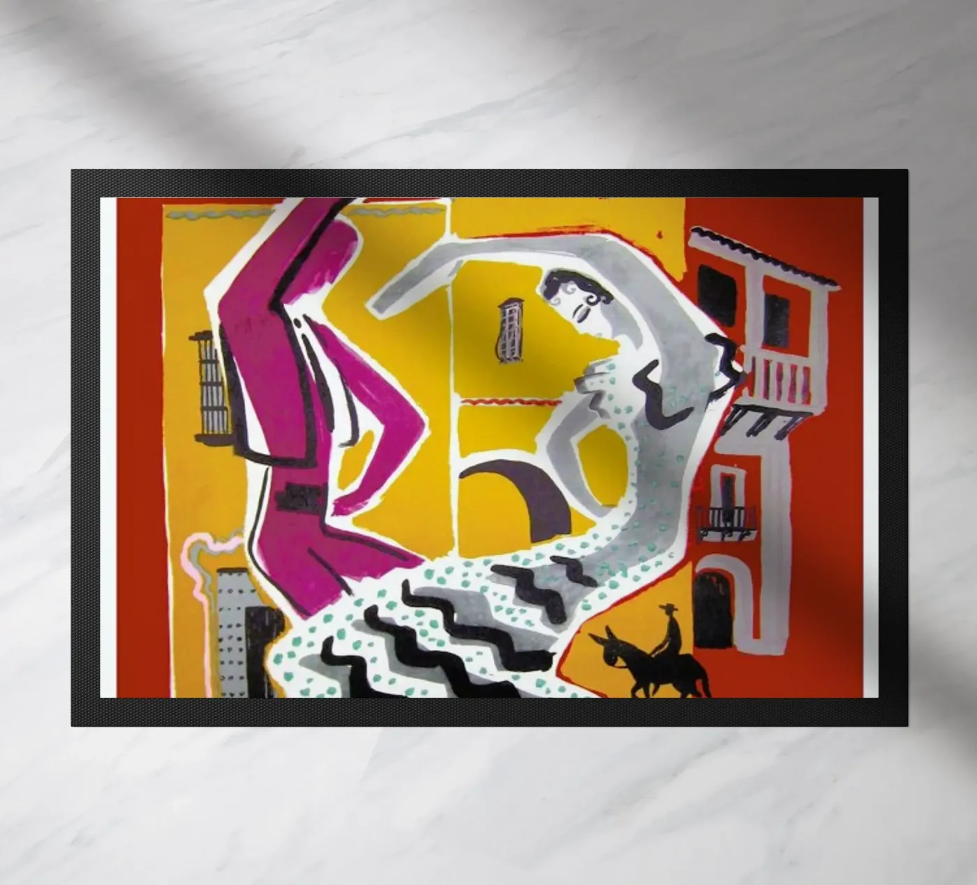 spain2 deurmat van Robert Livingston