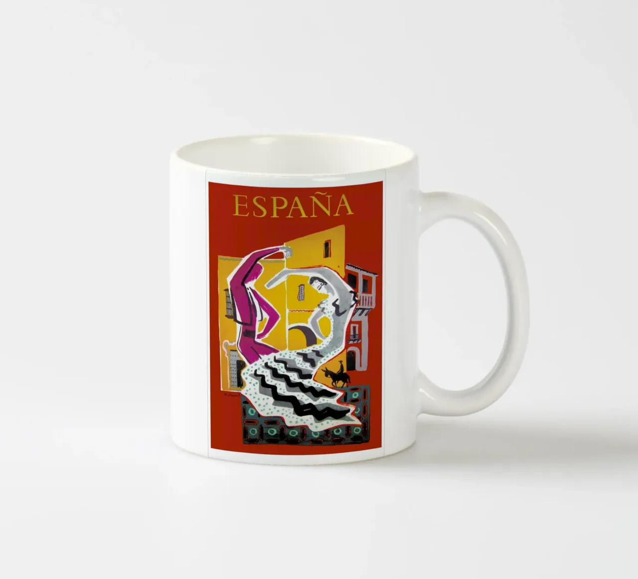 spain2 ceramic mug by Robert Livingston