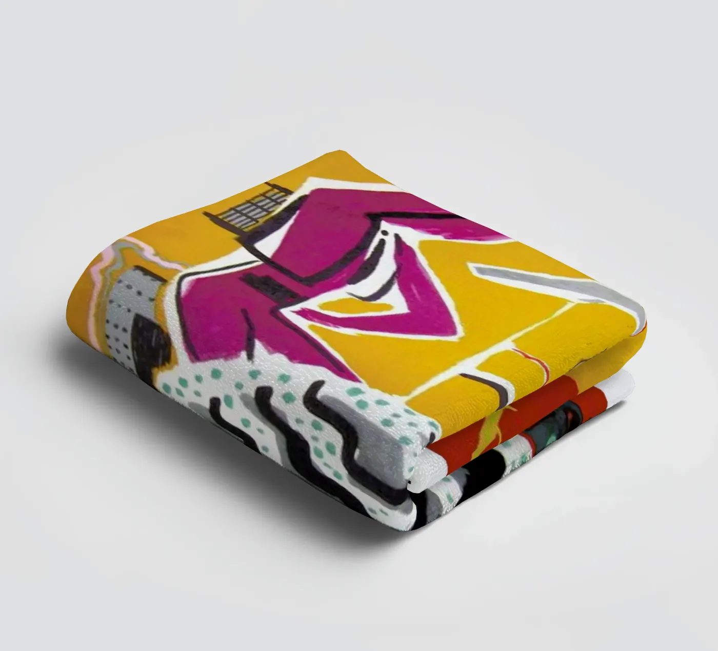 spain2 towel by Robert Livingston