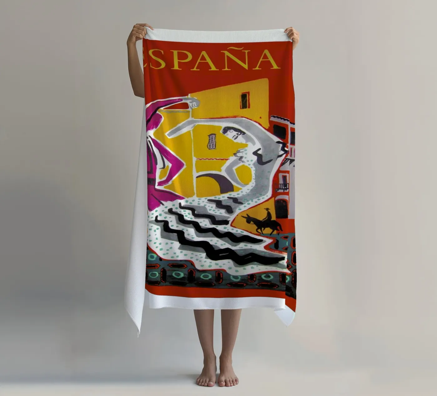 spain2 serviette de plage de Robert Livingston
