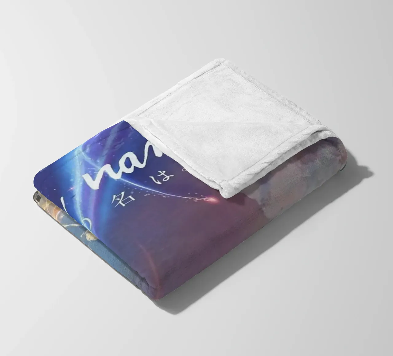 Il tuo nome coperta in pile da Waylons Studio