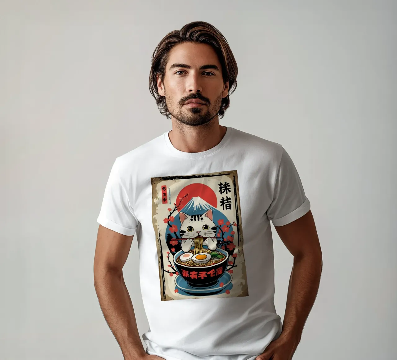 Mi piace il ramen t-shirt da Waylons Studio