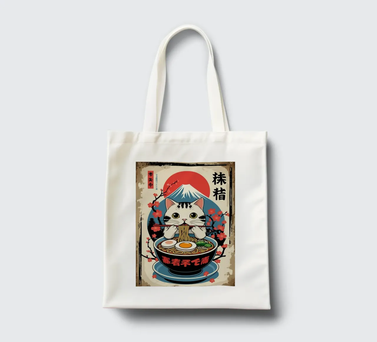 I Like Ramen tote bag by Waylons Studio