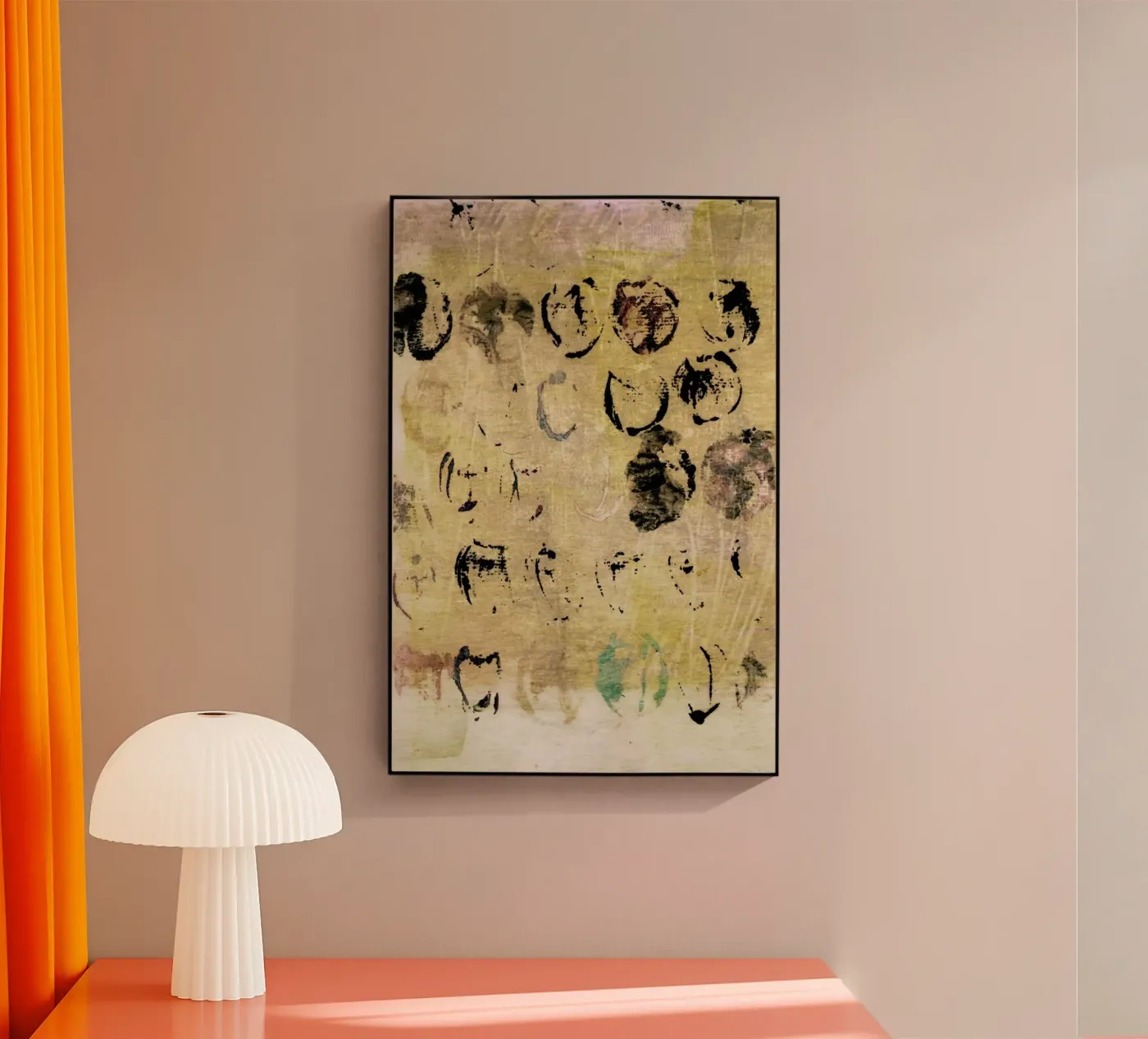 Marks Neutral Acryl-Glas von IRIS LEHNHARDT FINE ART