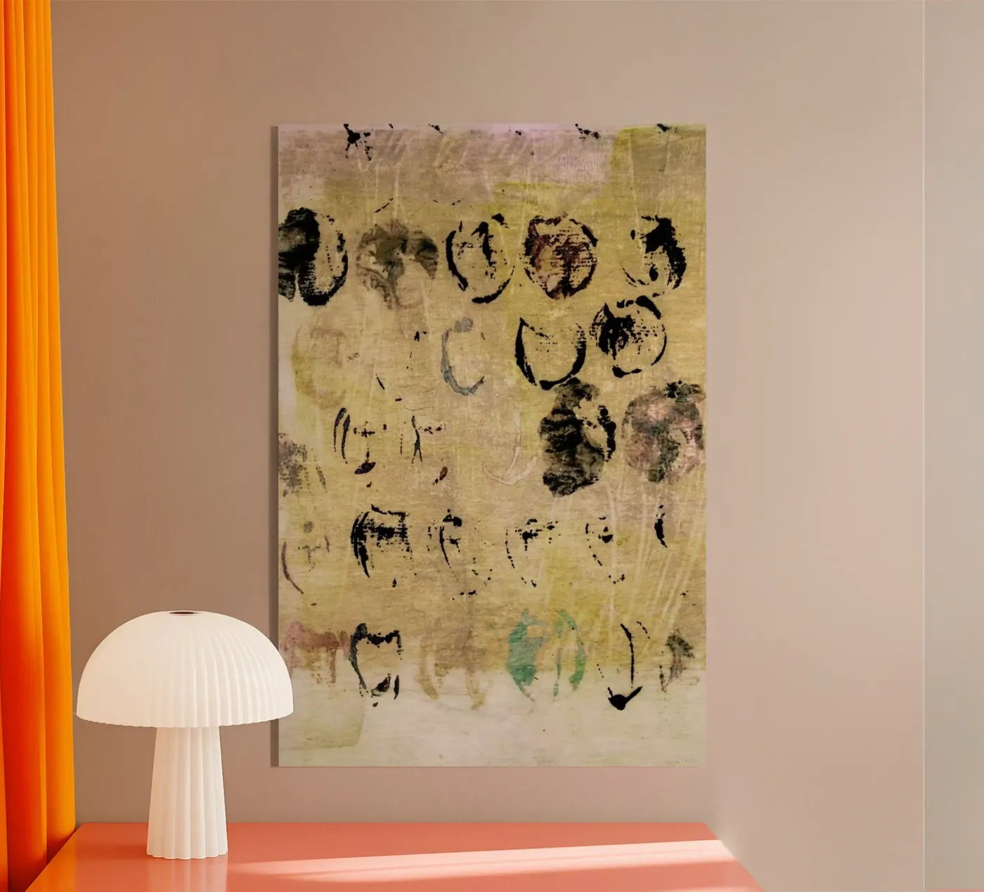 Marks Neutral acryl van IRIS LEHNHARDT FINE ART