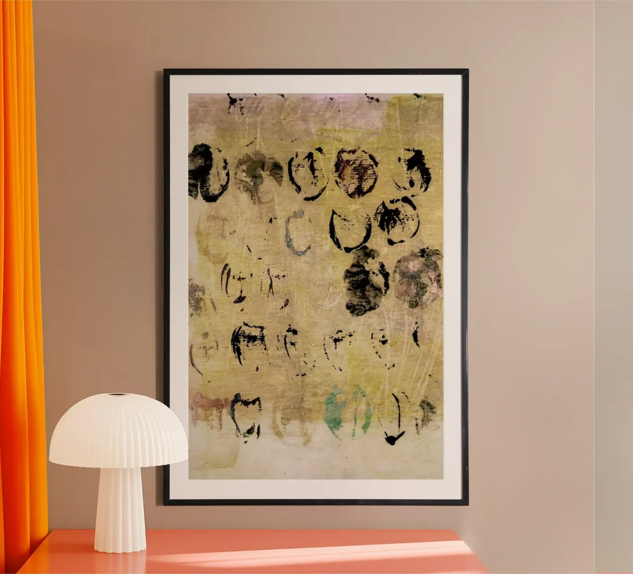 Marks Neutral poster da IRIS LEHNHARDT FINE ART