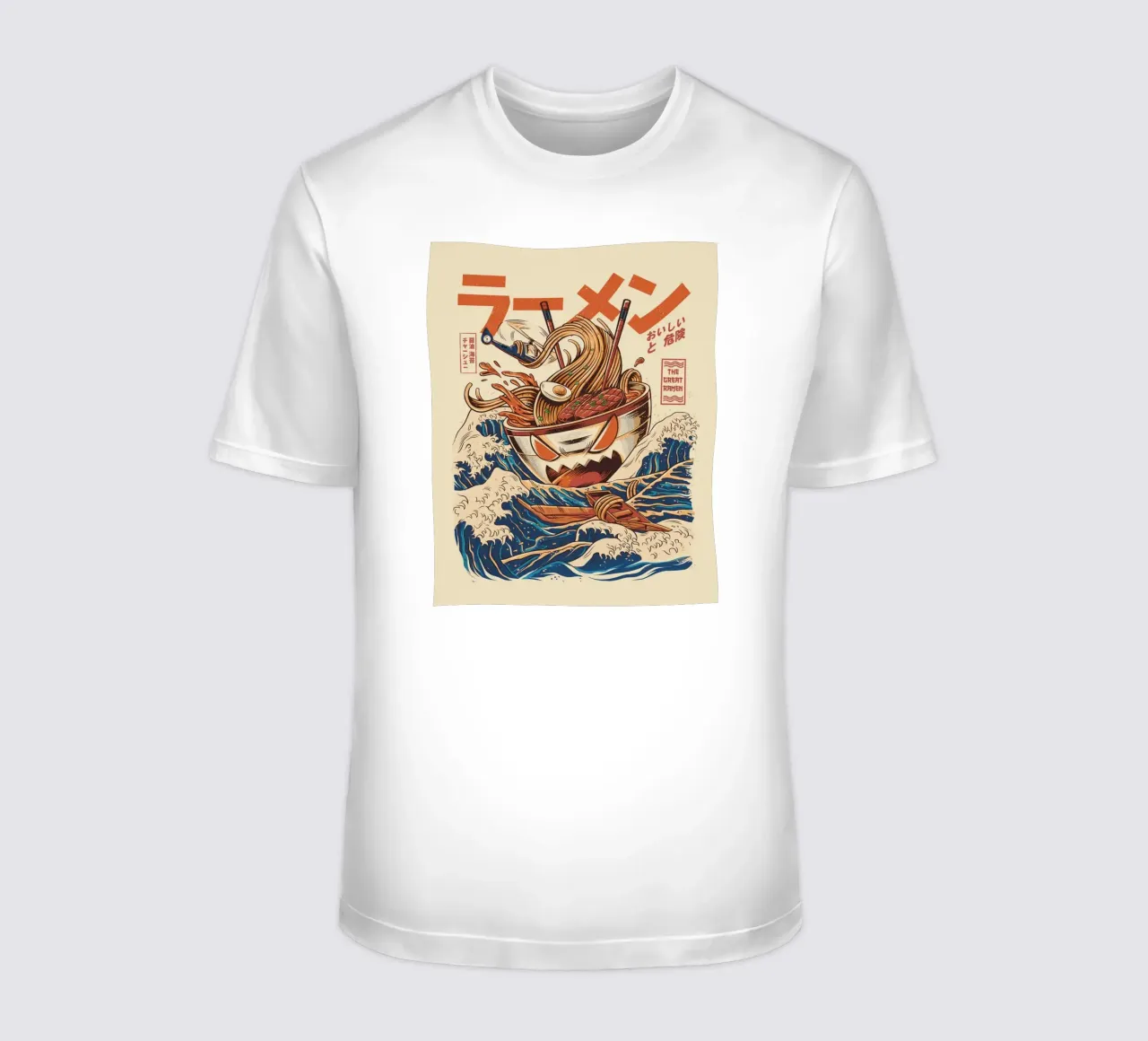 Der große Ramen T-Shirt von Waylons Studio