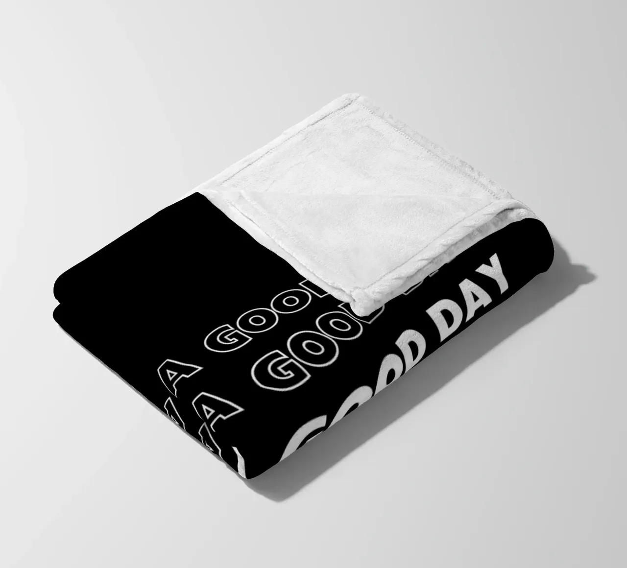 TODAY IS A GOOD DAY coperta in pile da DigiWunderwerk