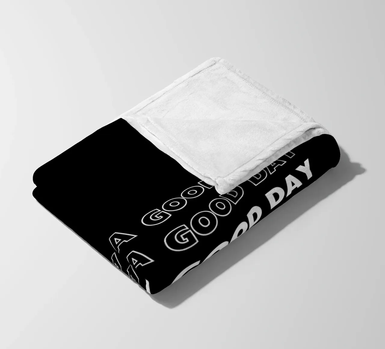 TODAY IS A GOOD DAY coperta in pile da DigiWunderwerk