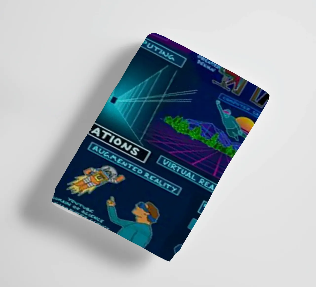 Map Of Computer towel by withandname