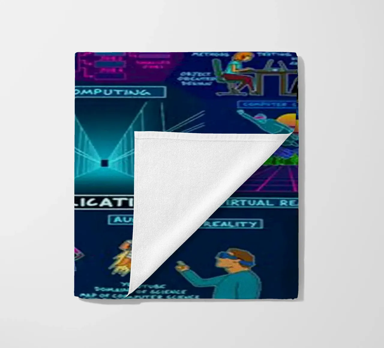 Mappa del computer telo mare da withandname