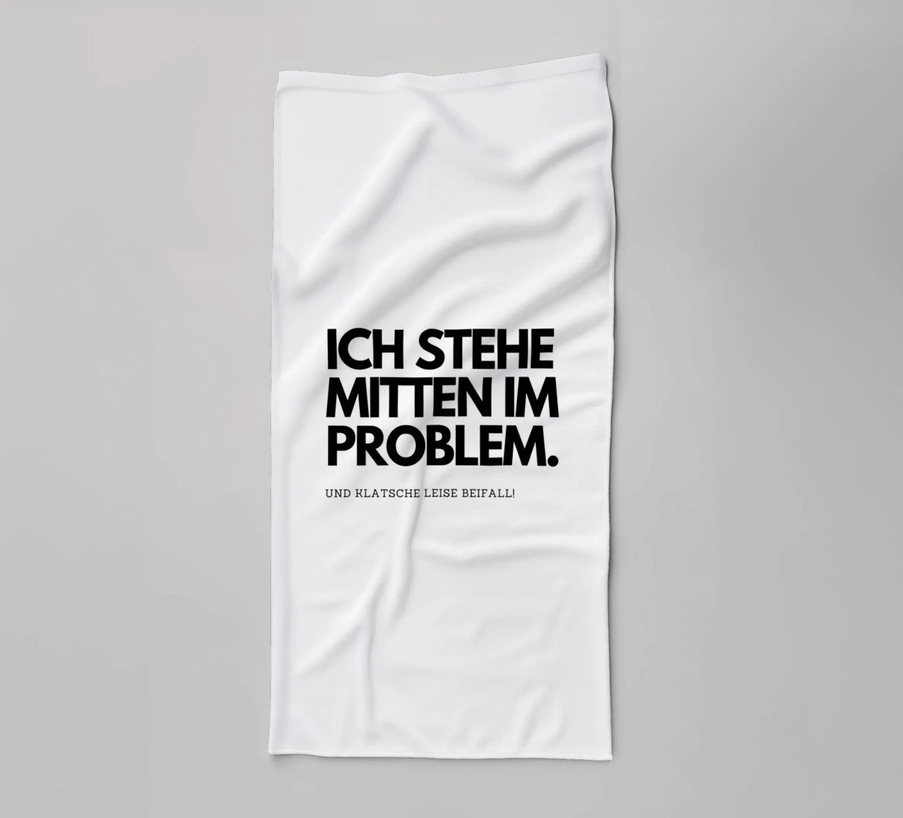 Ich stehe mitten im Problem asciugamano da bagno da DigiWunderwerk