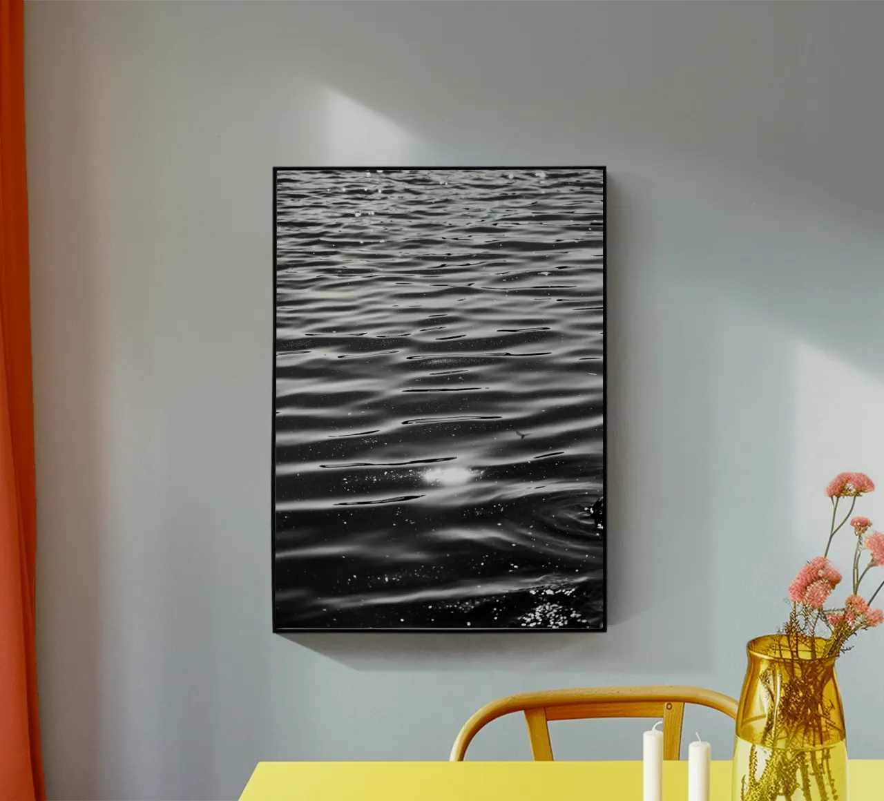 Calm Lake acrylic glass by rafael campezato