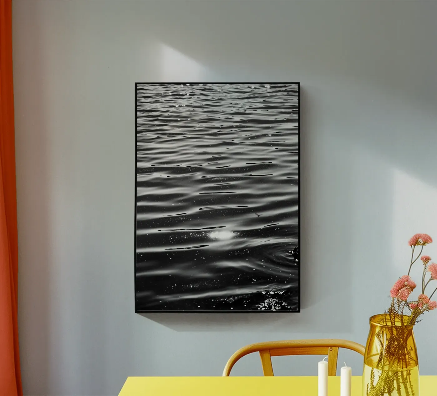 Calm Lake acryl van rafael campezato