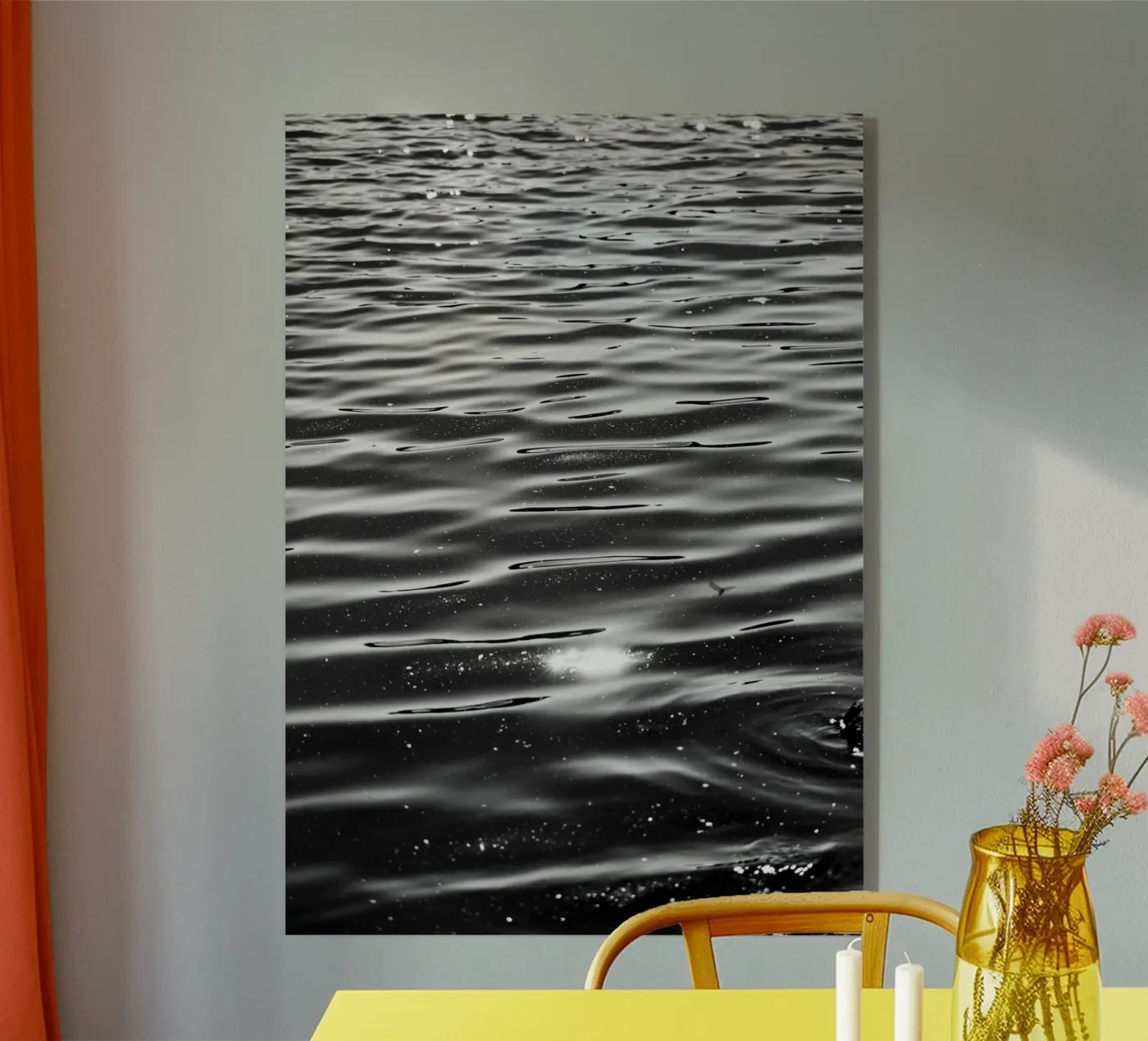 Calm Lake acryl van rafael campezato