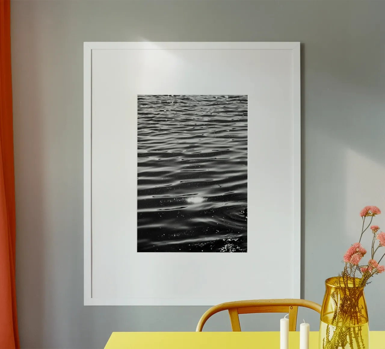 Lago Calmo poster da rafael campezato