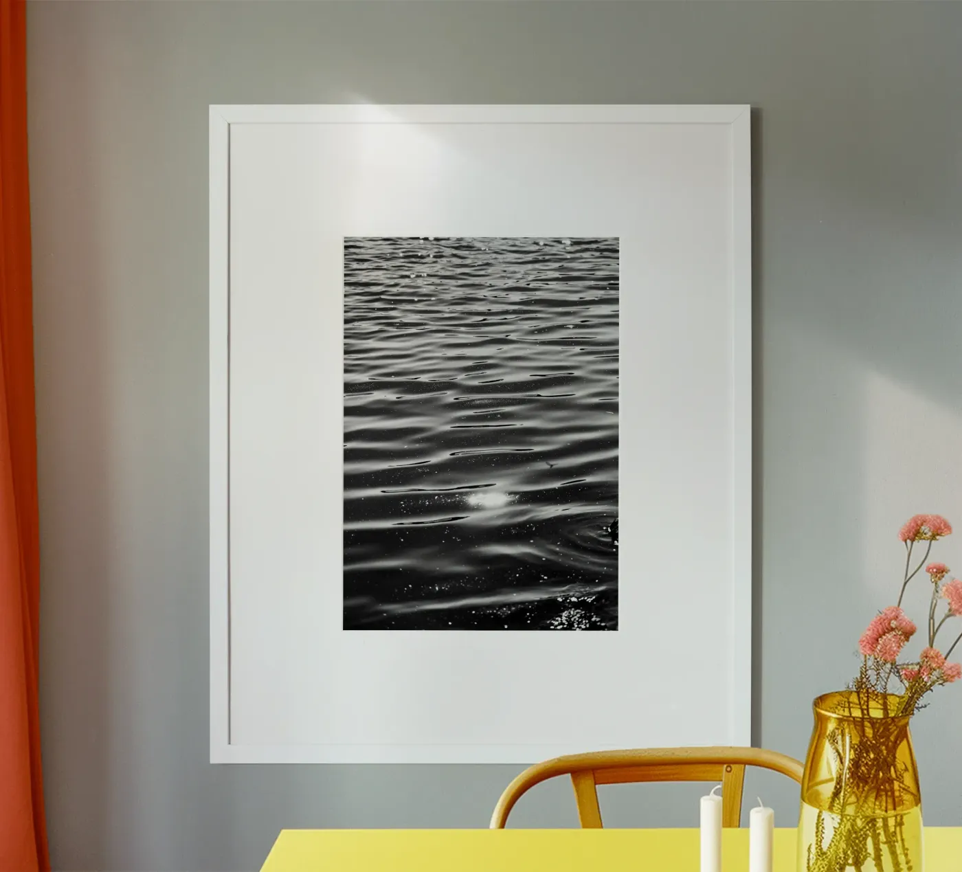 Calm Lake Poster von rafael campezato