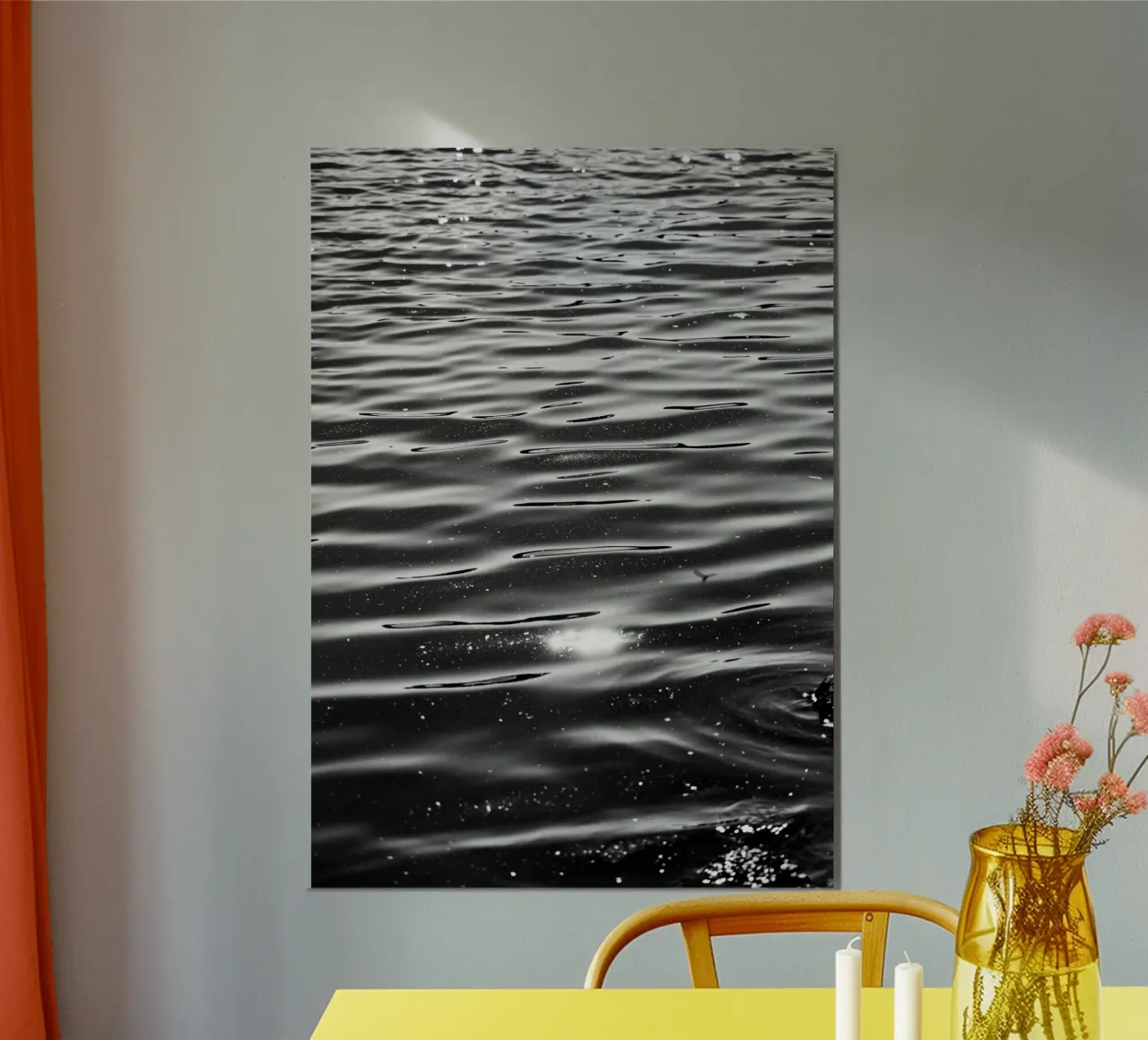 Lago Calmo poster da rafael campezato