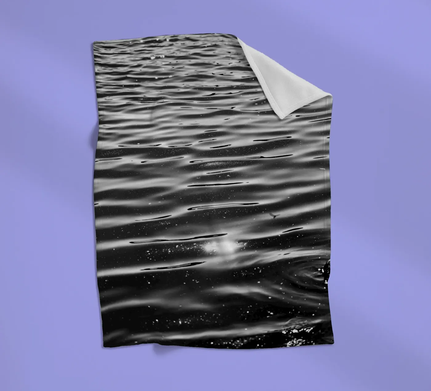 Ruhiger See Fleecedecke von rafael campezato