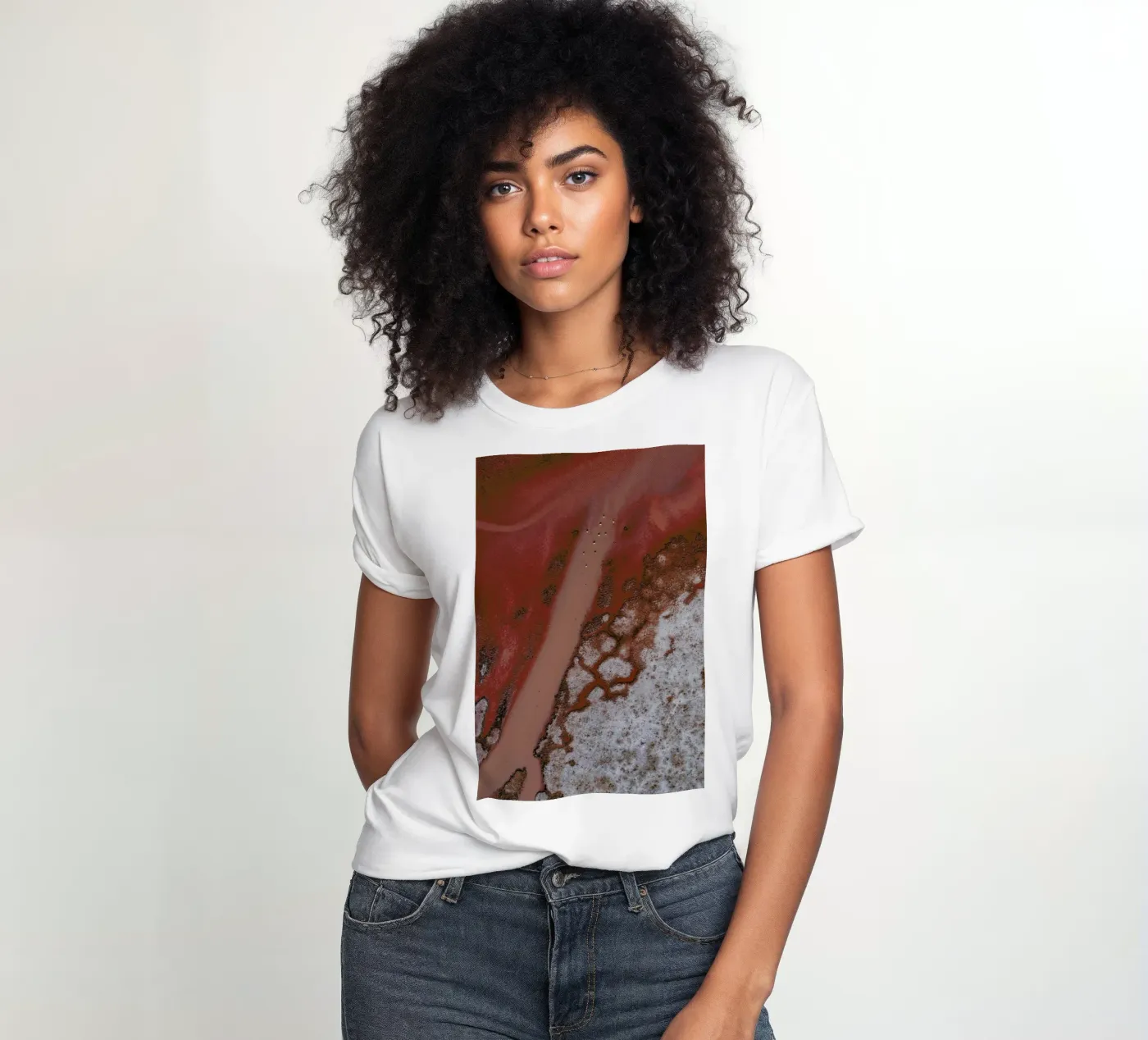 Flow t-shirt da donna da EyeEm Mobile GmbH