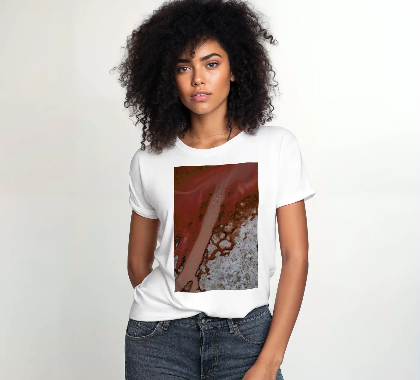 Flow t-shirt da donna da EyeEm Mobile GmbH