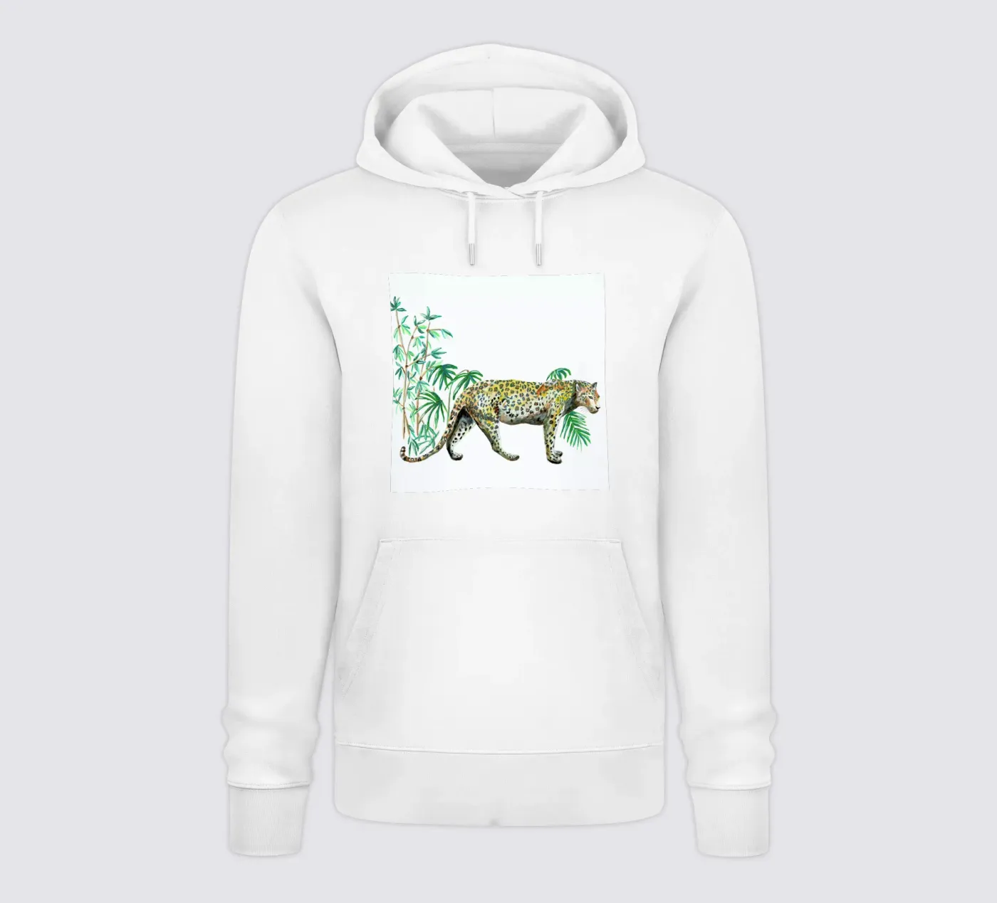 Leopard felpa con cappuccio da Femke Zwaan