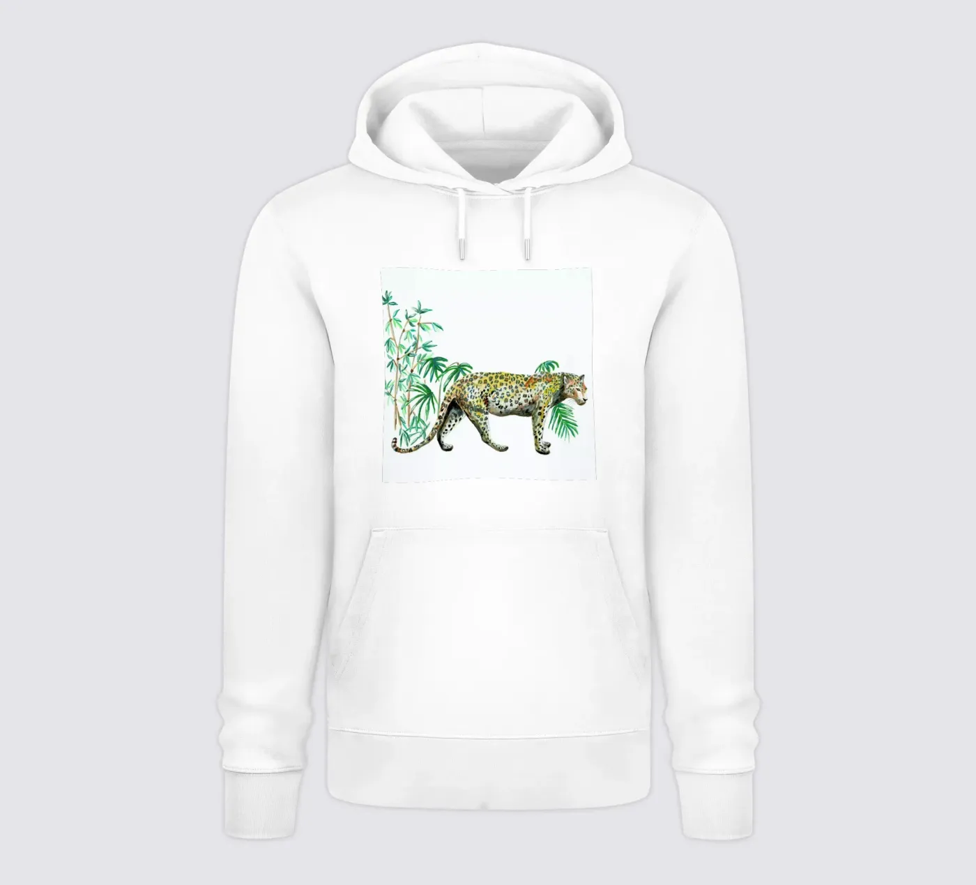 Leopard felpa con cappuccio da Femke Zwaan