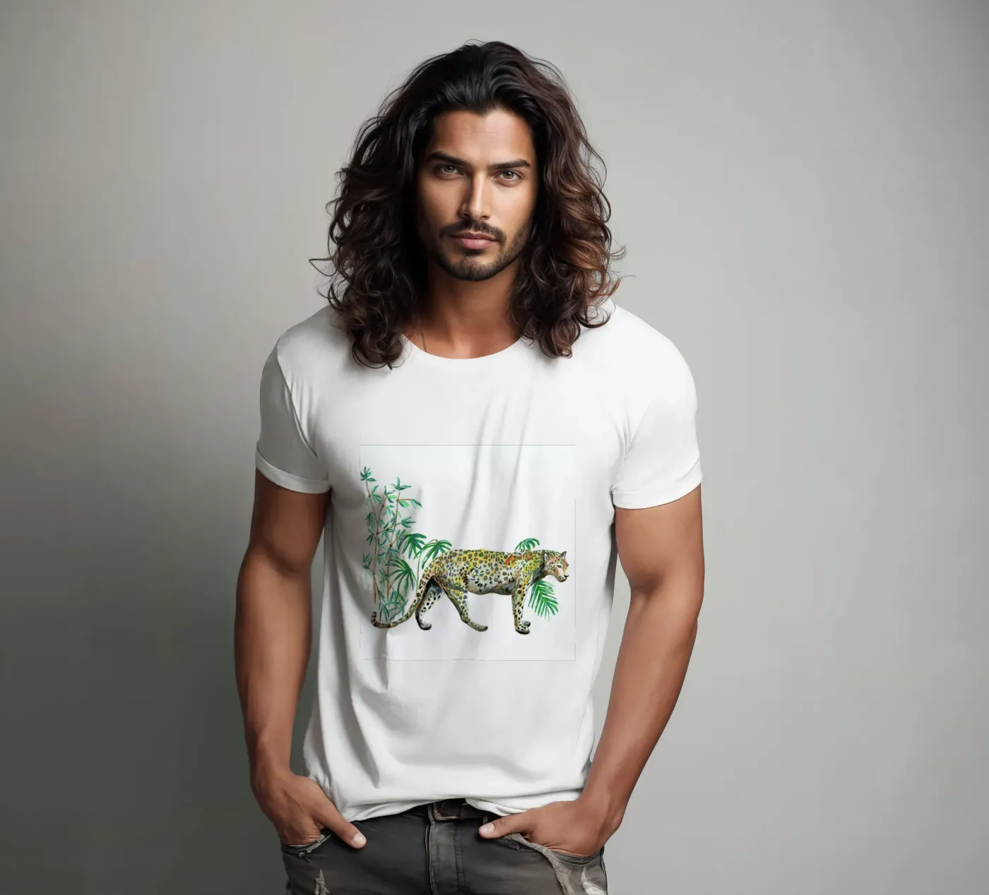 Leopard t-shirt da Femke Zwaan