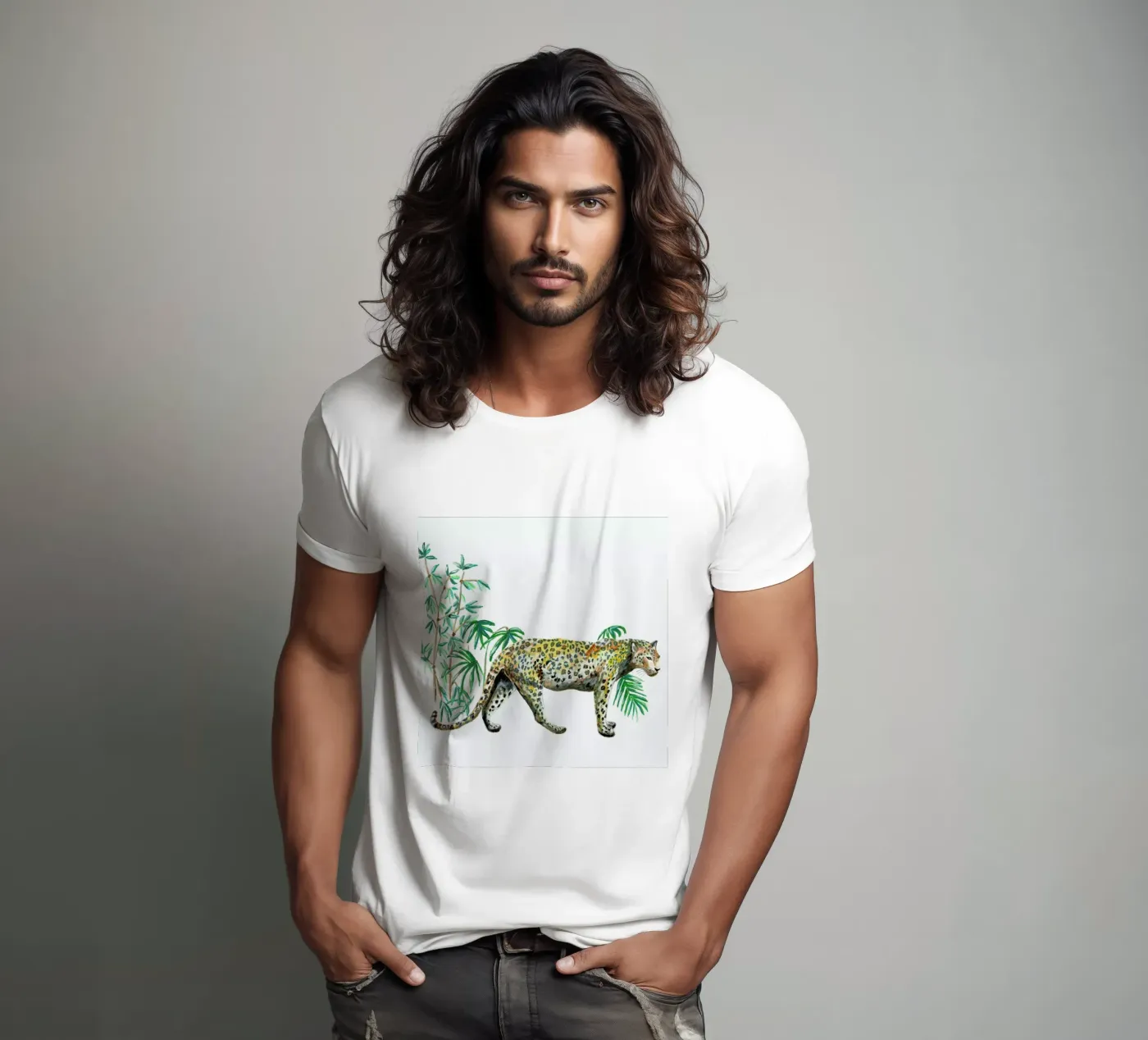Leopard t-shirt da Femke Zwaan