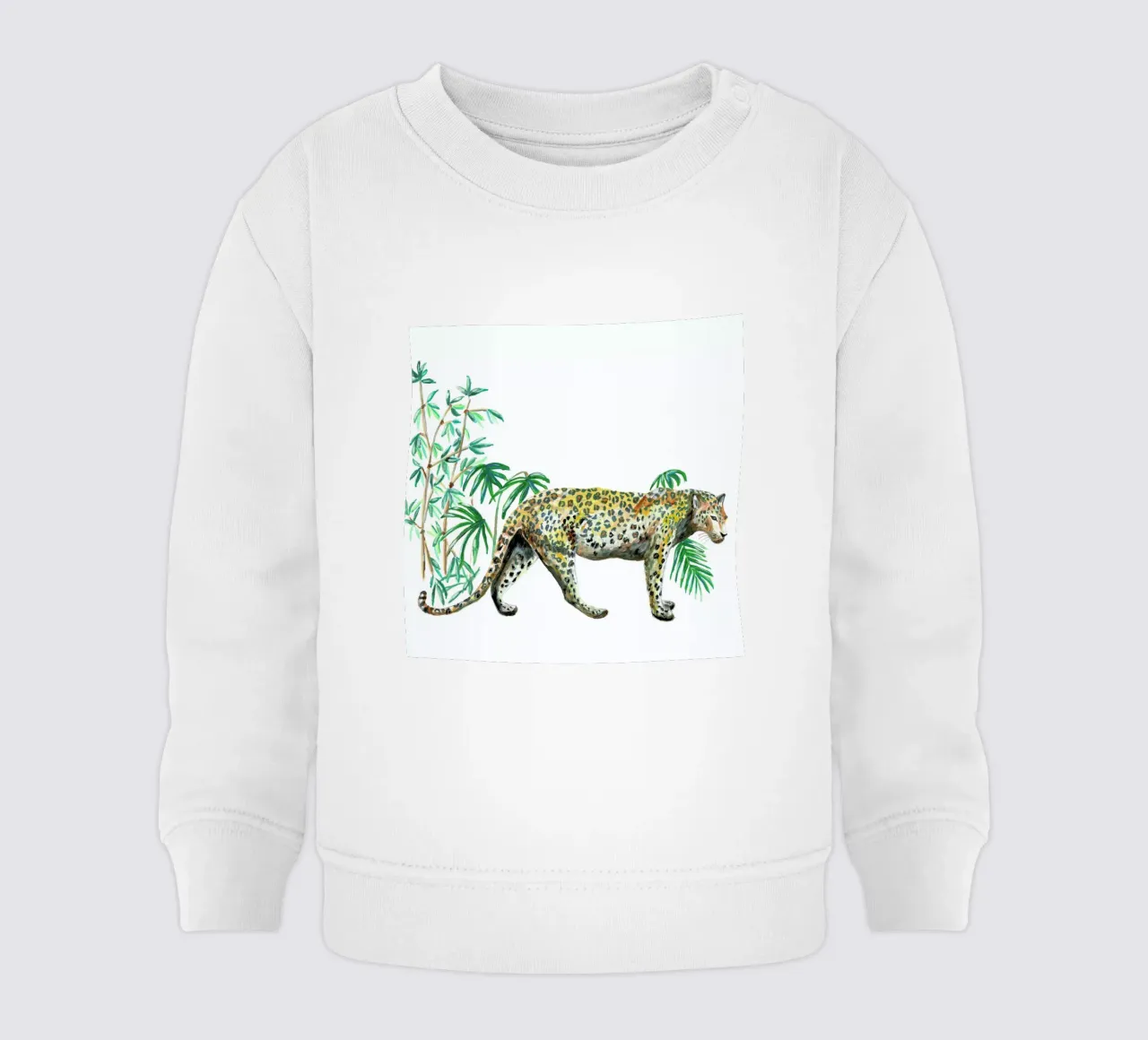 Leopard felpa neonato da Femke Zwaan