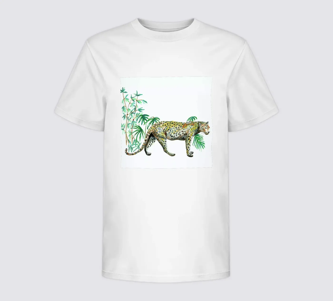 Leopard kids t-shirt by Femke Zwaan
