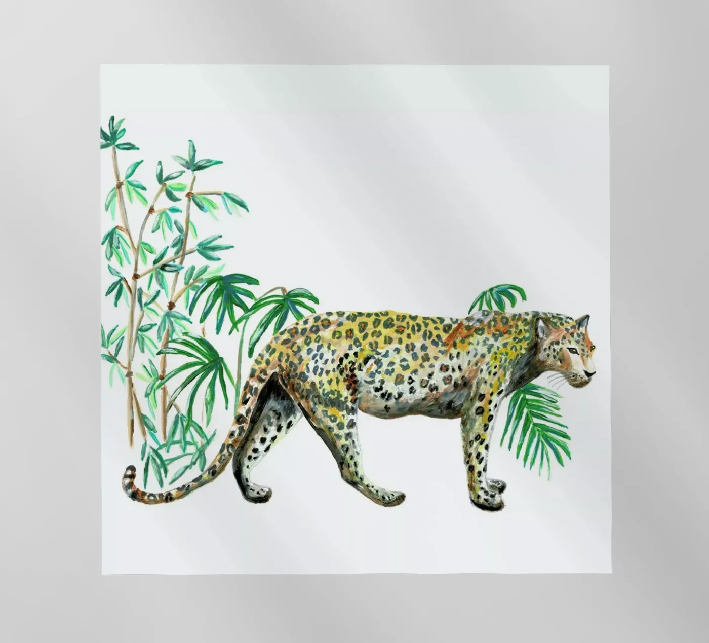 Leopard pellicola backlit da Femke Zwaan