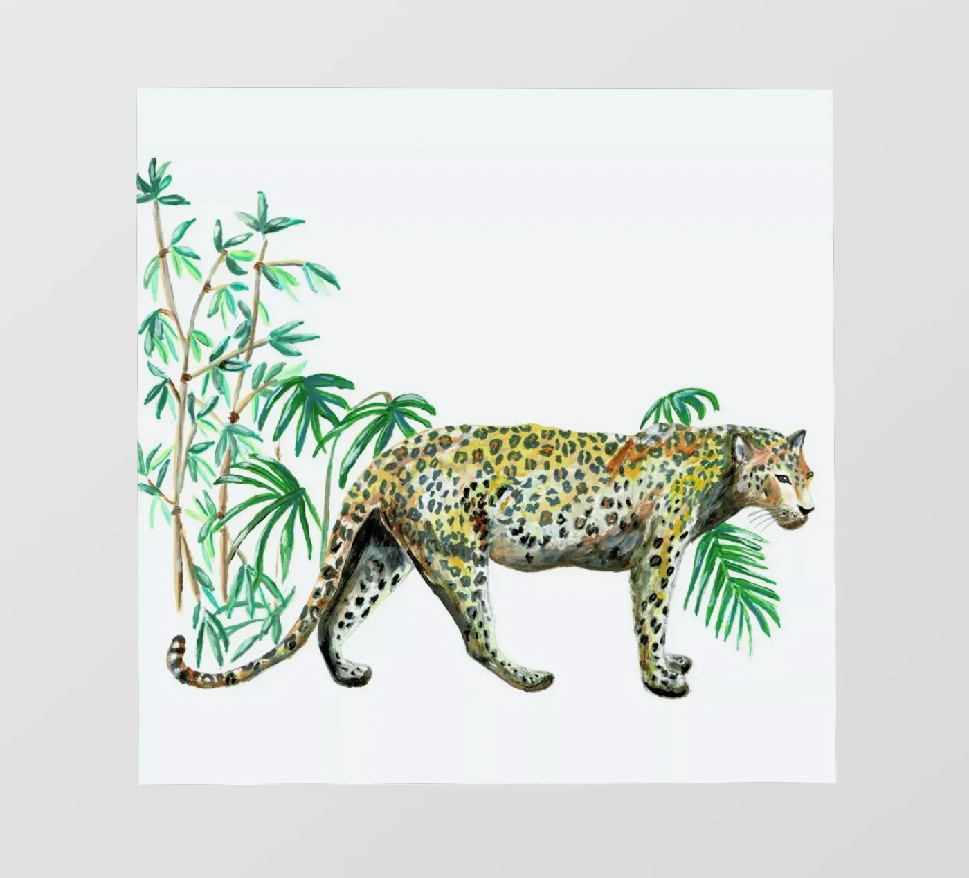 Leopard pellicola backlit da Femke Zwaan