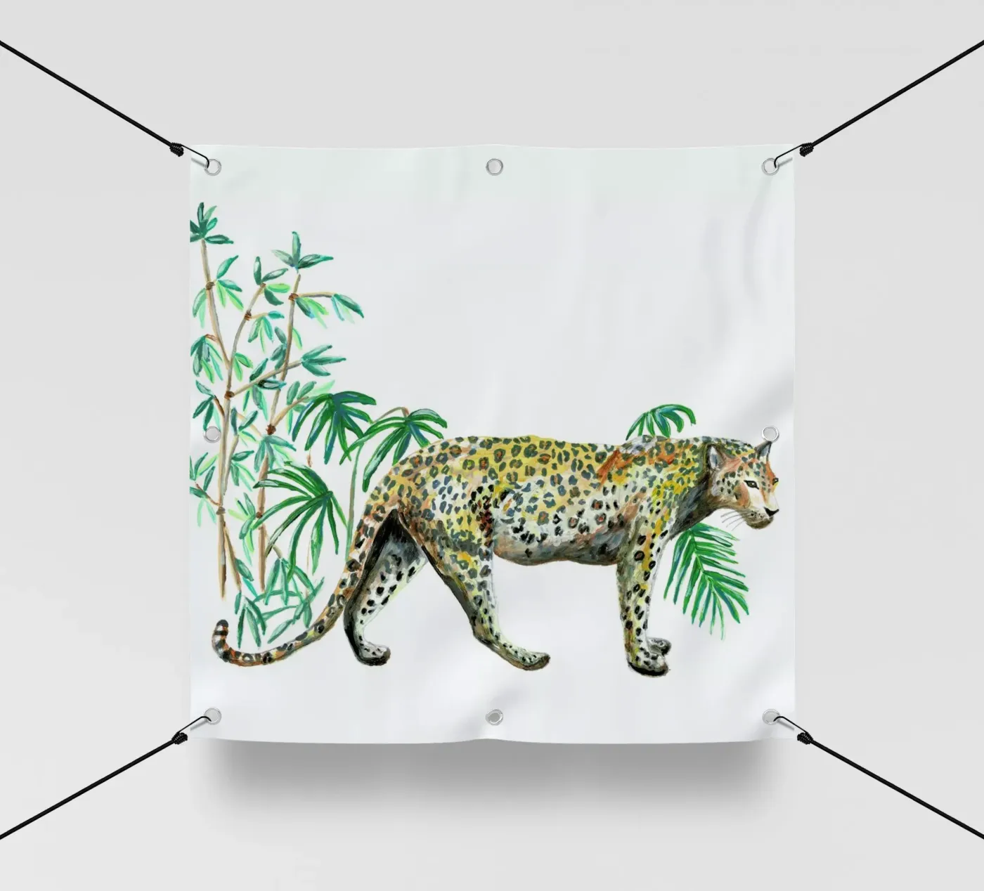 Leopard telo in pvc da Femke Zwaan
