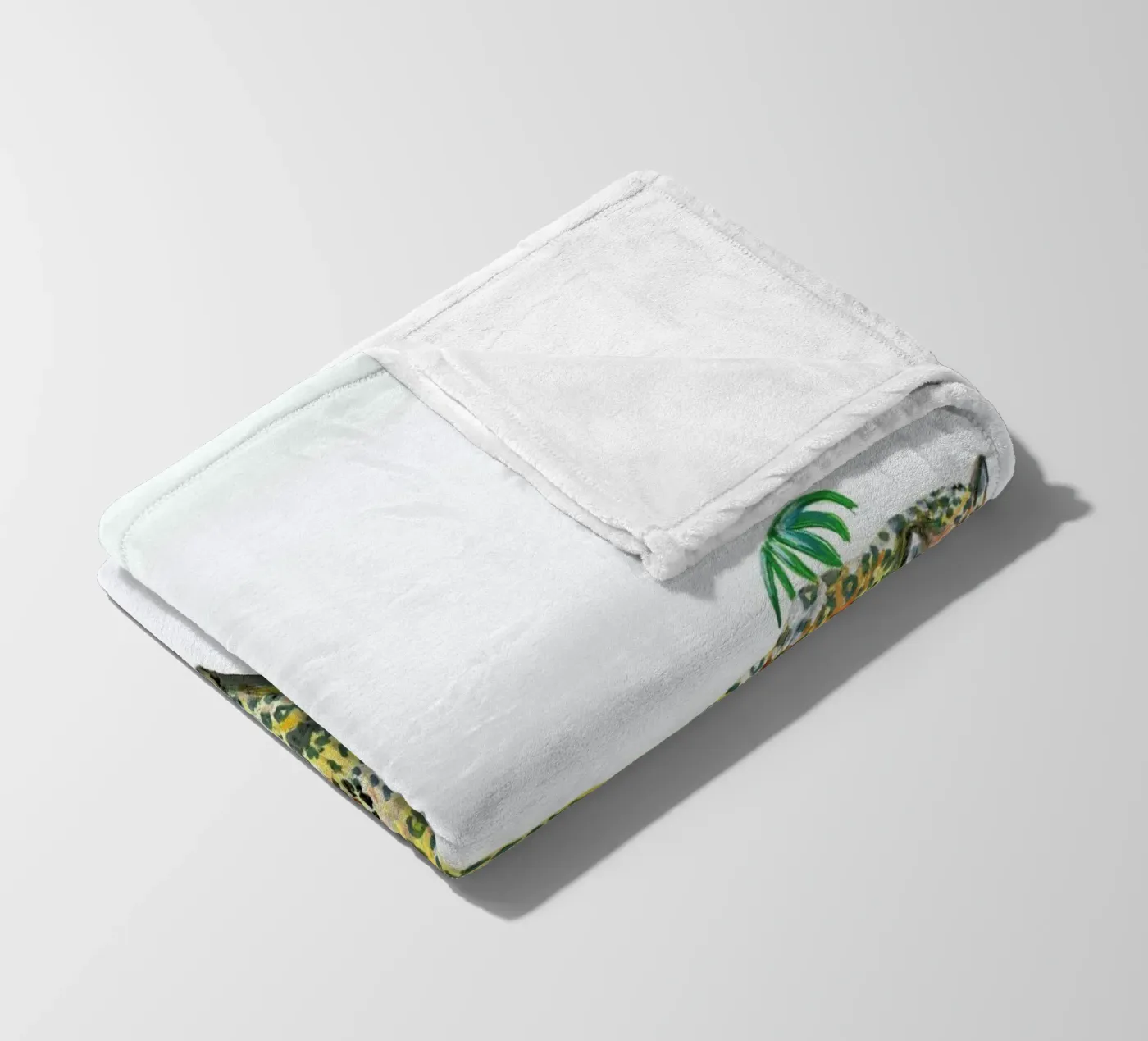 Leopard plaid polaire de Femke Zwaan