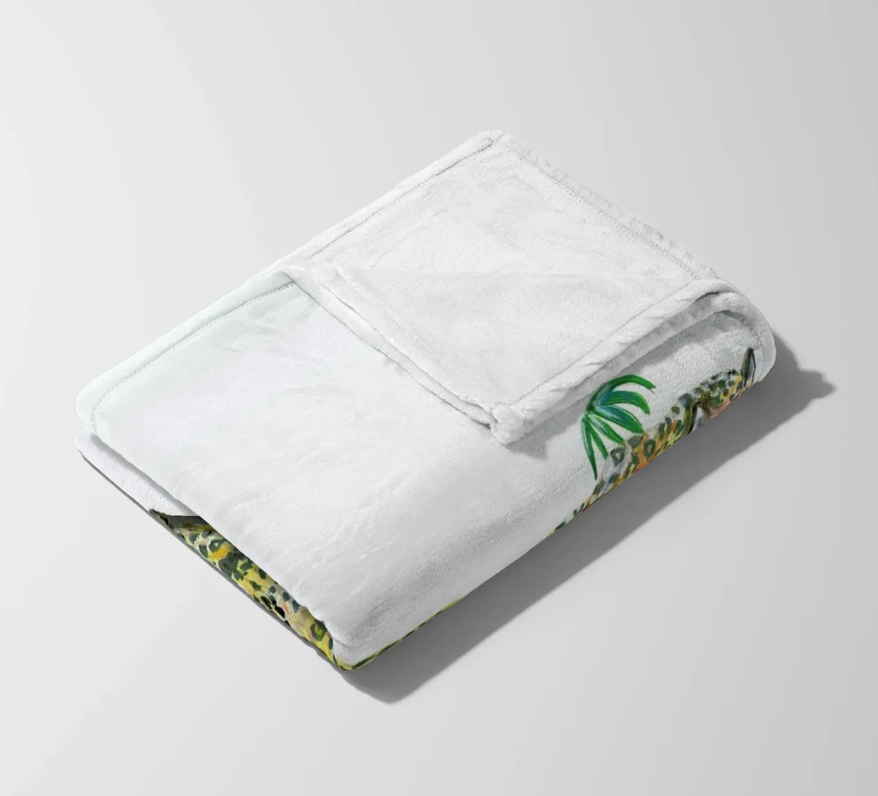 Leopard Fleecedecke von Femke Zwaan