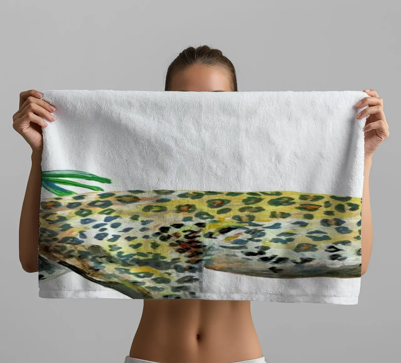 Leopard towel by Femke Zwaan