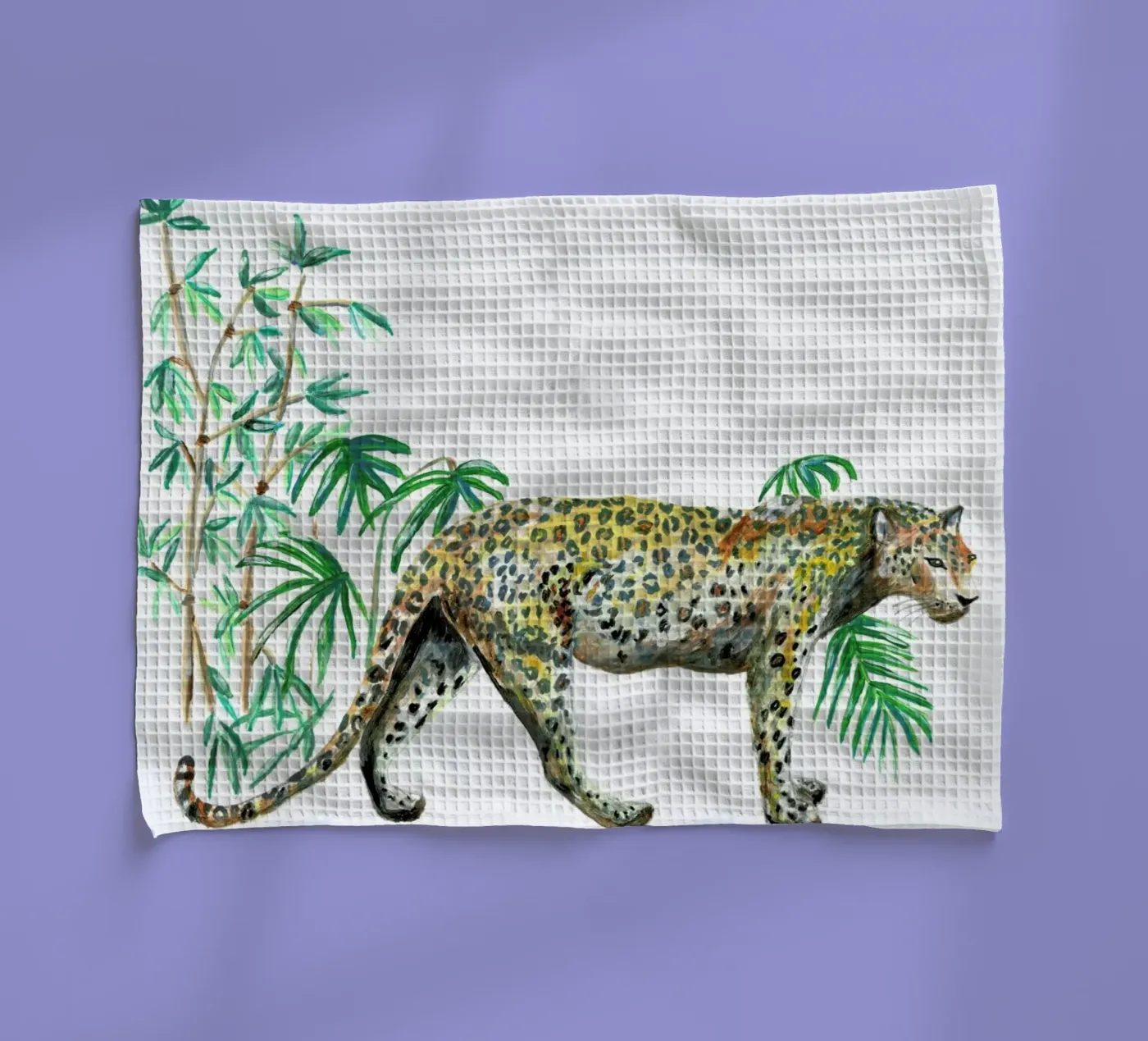 Leopard Geschirrtuch von Femke Zwaan