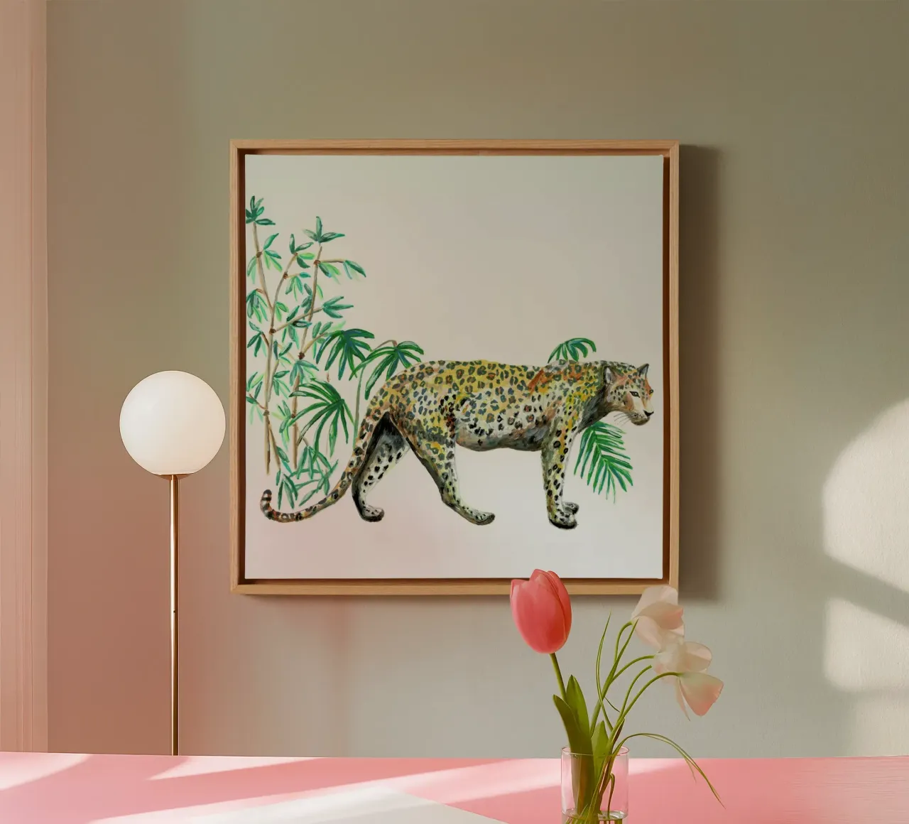 Leopard tela da Femke Zwaan