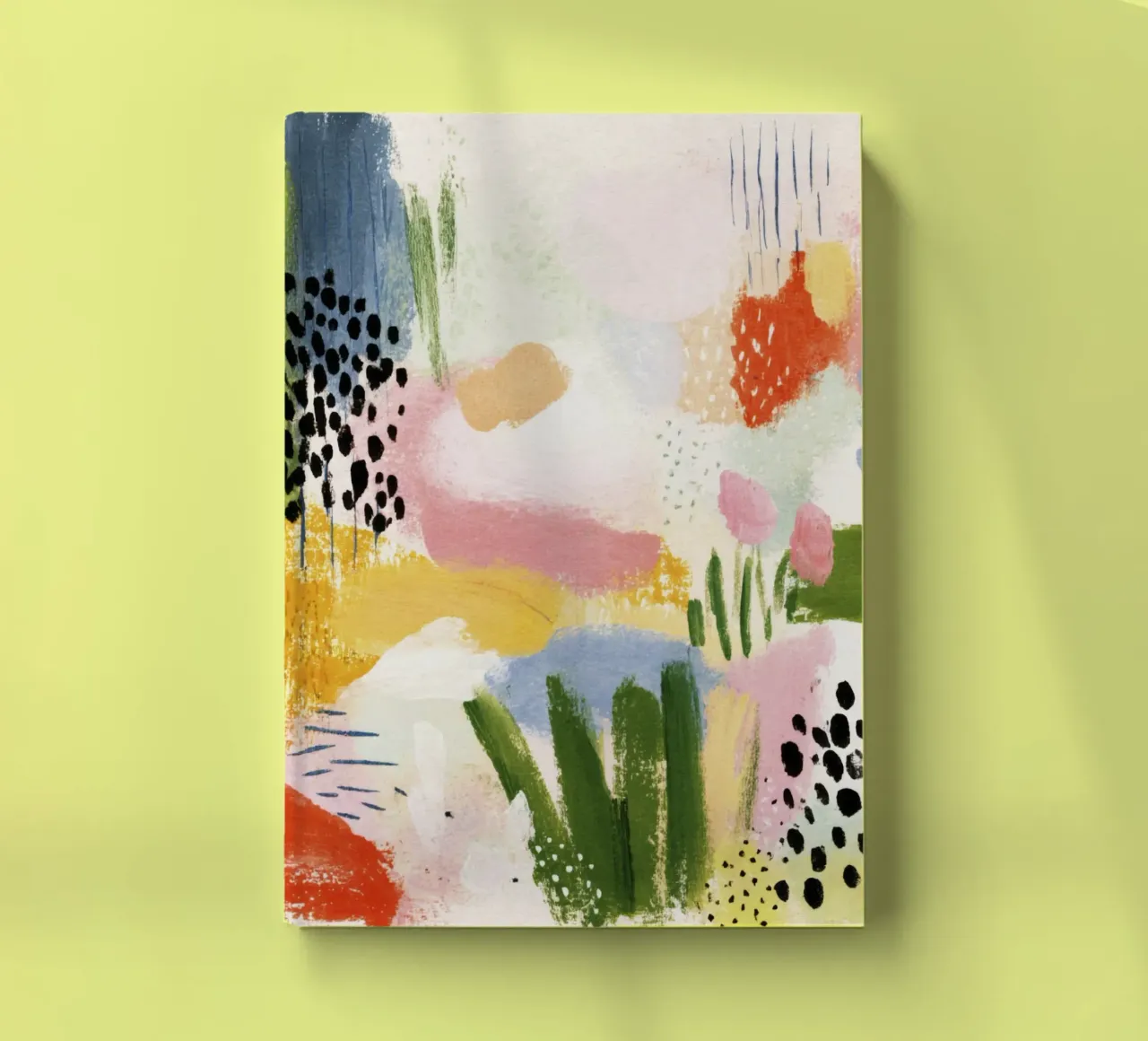 Retro Color Harmony with Organic Shapes notebook by Stilrausch