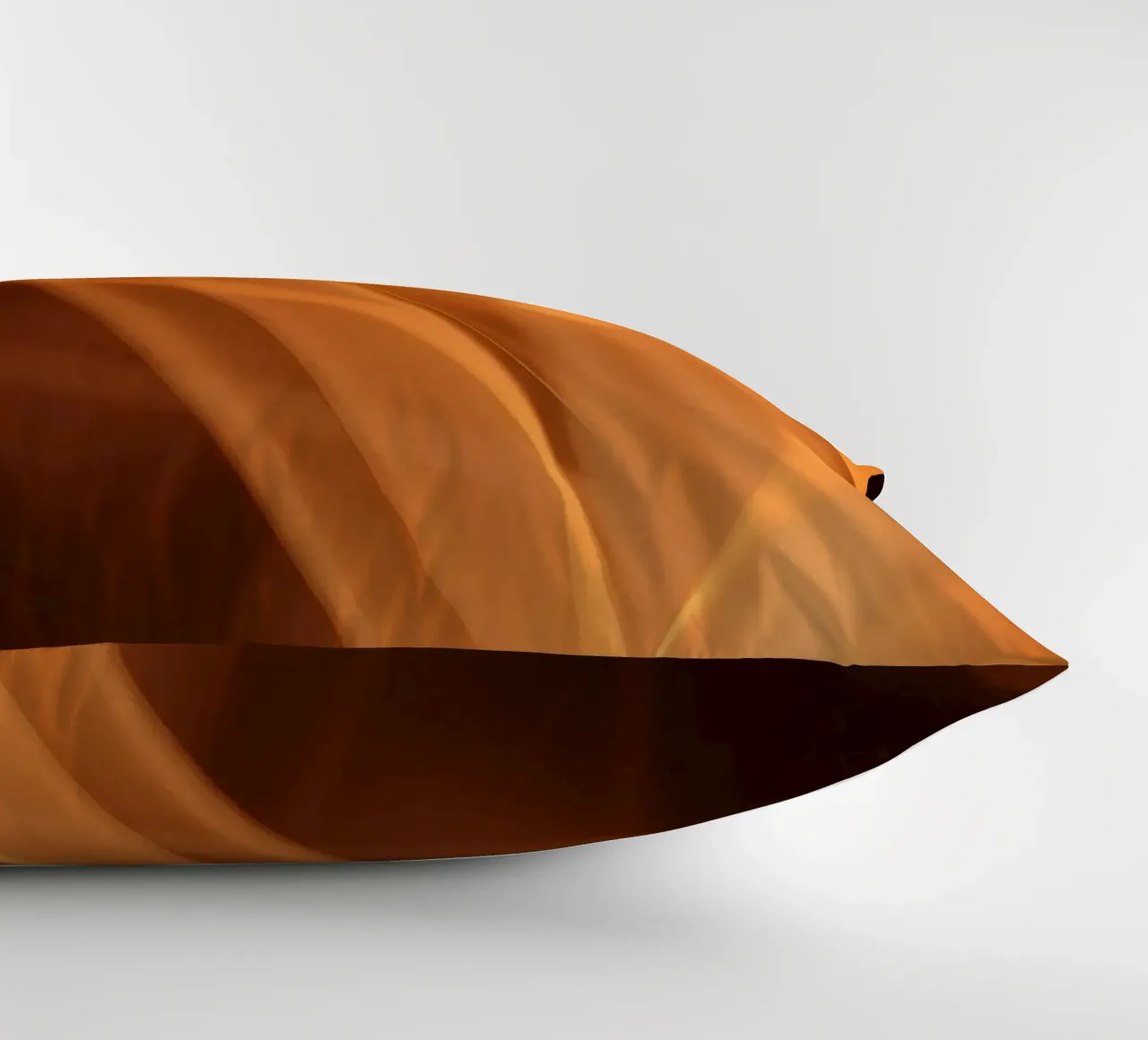 abstract orange background warm and inviting atmosphere decorative cushion by DesignDoodle