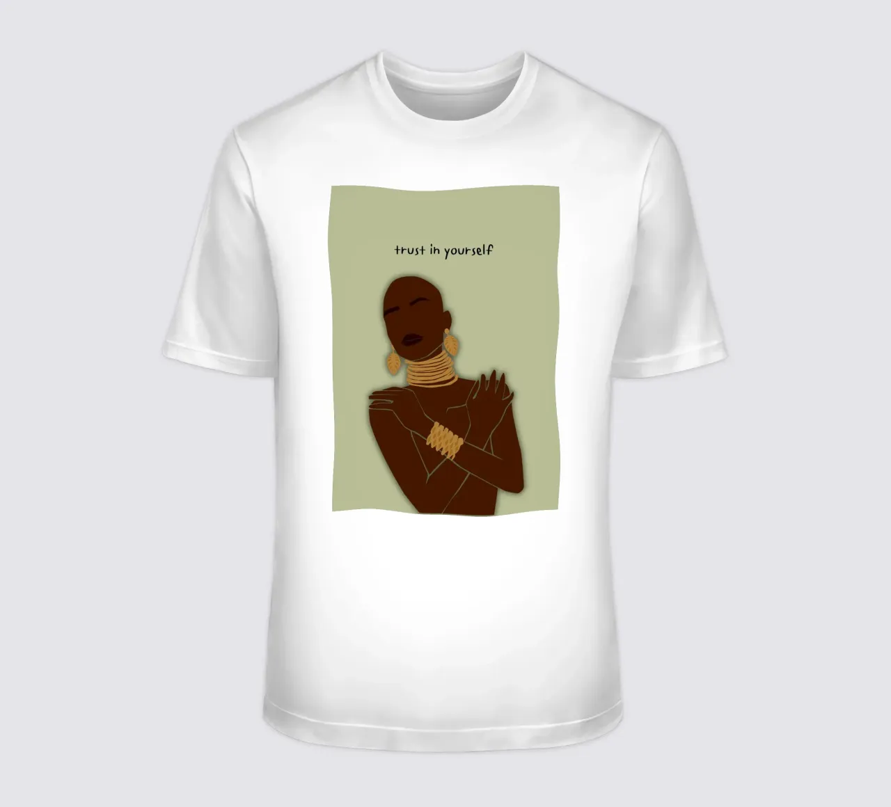 trust in yourself t-shirt da AESTHETIC VIBES by Isabel