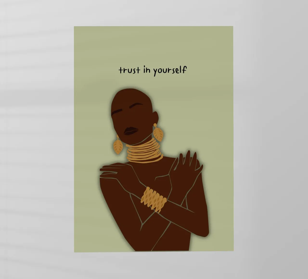 trust in yourself pellicola backlit da AESTHETIC VIBES by Isabel