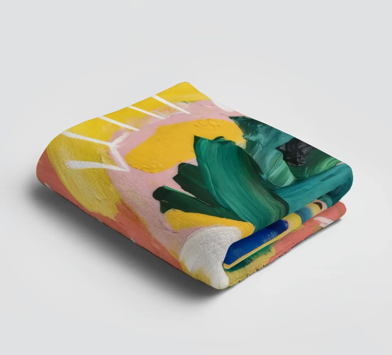 Scoppio del pennacchio tropicale asciugamano da bagno da Sublime Layers