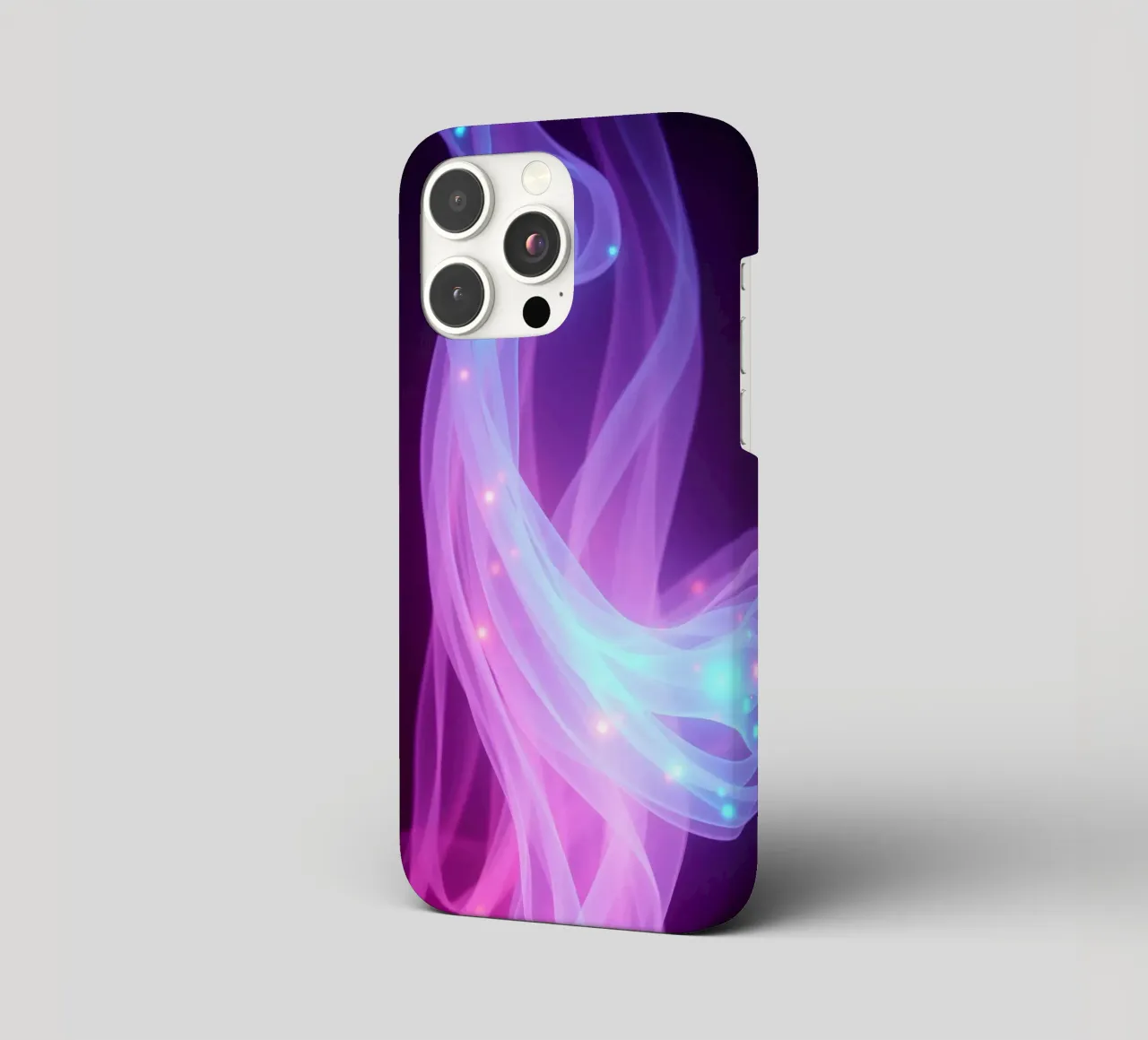 abstract light patterns swirling through space iphone case by DesignDoodle