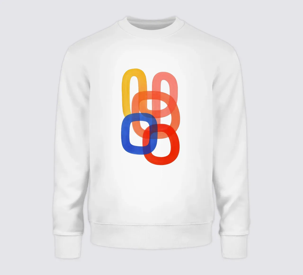 Abstract - Flow Form Series sweatshirt van SMPLE