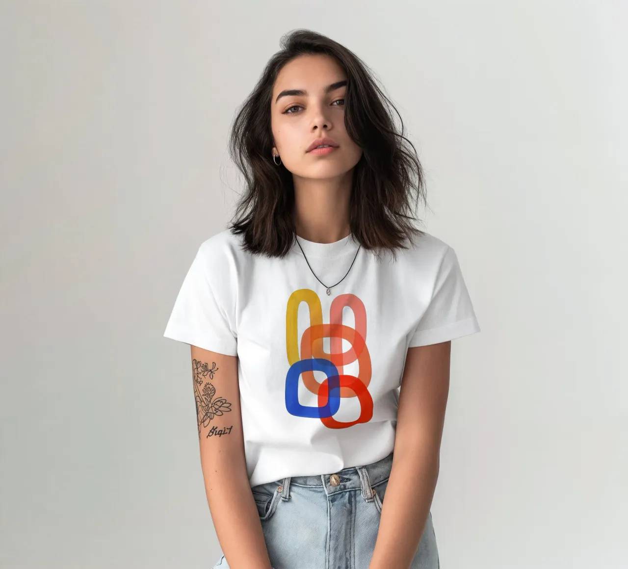 Abstract - Flow Form Series t-shirt de SMPLE